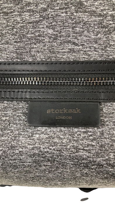 Shop StorkSak Stevie Luxe Diaper Bag, Scuba Grey Marl at GoodBuy Gear