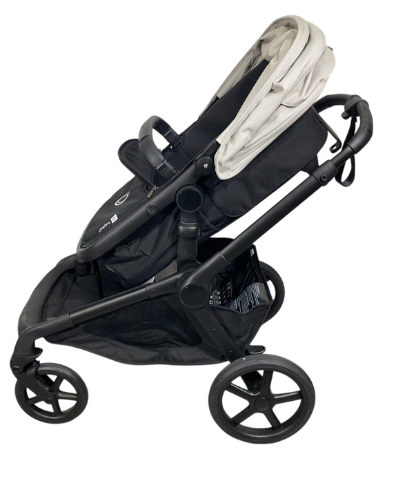 Shop Bugaboo Kangaroo Single To Double Stroller, 2024, Black, Midnight Black, Misty White at GoodBuy Gear