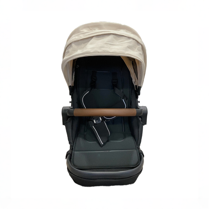 Shop Mockingbird 2nd Seat Kit 3.0, Charcoal with Black Leather, Oatmeal Solid at GoodBuy Gear