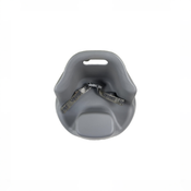 Shop Upseat Baby Floor & Booster Seat with Tray, Grey at GoodBuy Gear