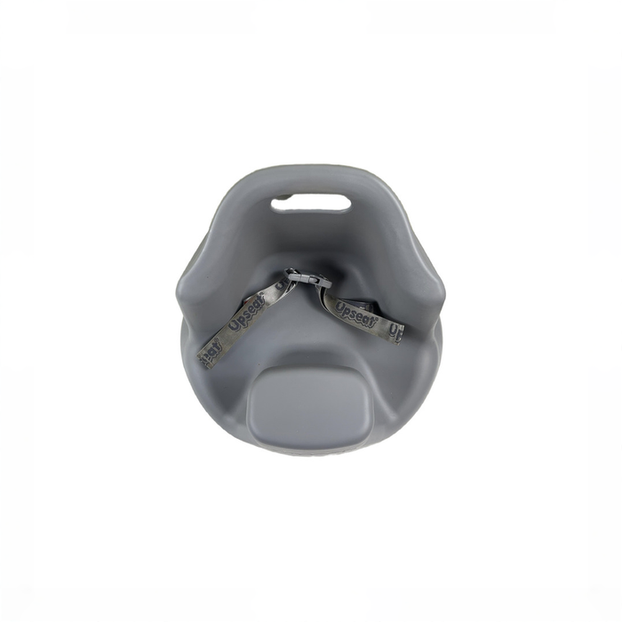 Shop Upseat Baby Floor & Booster Seat with Tray, Grey at GoodBuy Gear
