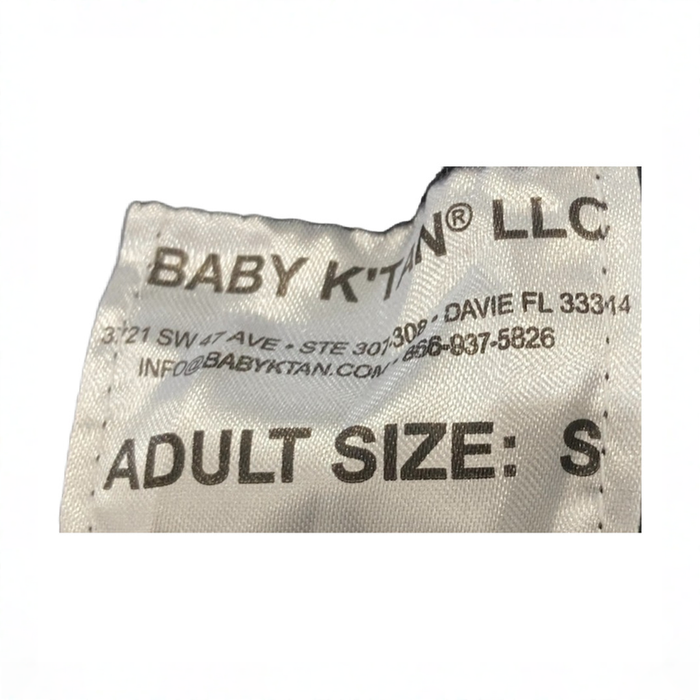 Shop Baby K'tan Baby Carrier, Black, Original, Small at GoodBuy Gear