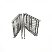 Shop Regalo 2-in-1 Plastic Play Yard and Safety Gate, Gray at GoodBuy Gear
