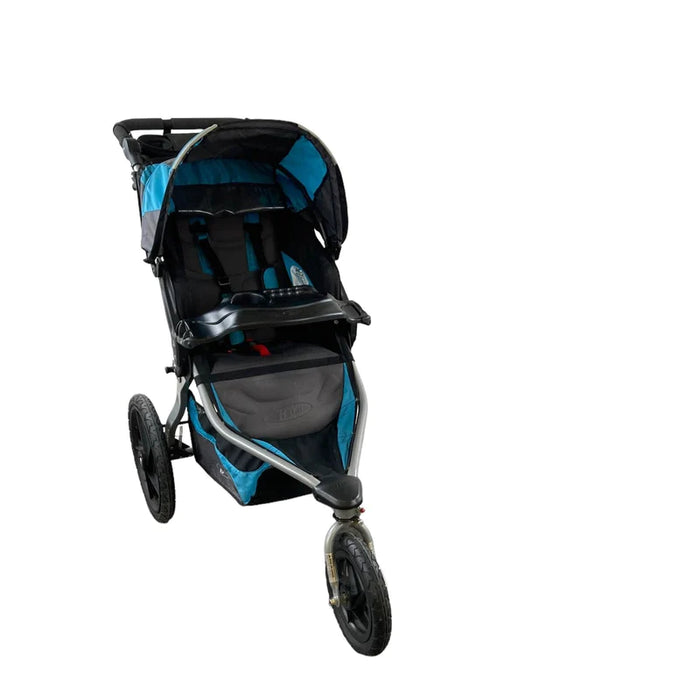 used BOB Revolution Flex Single Jogging Stroller, 2014, Teal