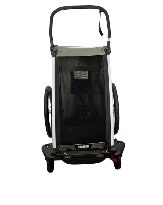 Shop Thule Chariot Lite Bike Trailer Stroller 1 Seat, 2021, Agave at GoodBuy Gear