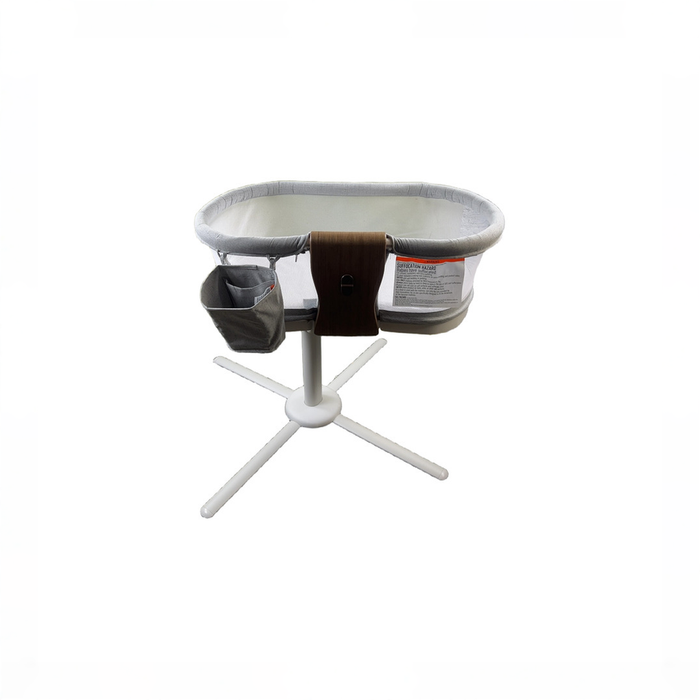 Shop Halo BassiNest Swivel Sleeper Luxe Series, Dove Grey Tweed at GoodBuy Gear