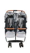 zoe v1 double stroller Zoe Twin V1 Double Stroller, Luxe Grey