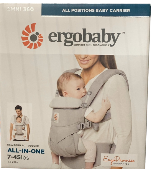 Shop Ergobaby 360 All Positions Cotton Baby Carrier, Pearl Grey at GoodBuy Gear