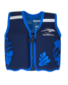 Shop Konfidence Original Swim Jacket, Small( 1.5-3 years), Blue Palm Maui at GoodBuy Gear