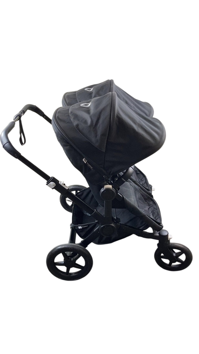 Shop Bugaboo Donkey 5 Duo Stroller, 2023, Black, Midnight Black, Midnight Black at GoodBuy Gear