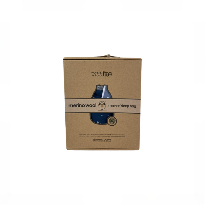 Shop Woolino 4 Season Basic Baby Sleep Sack, 2-24 months, Night Sky at GoodBuy Gear