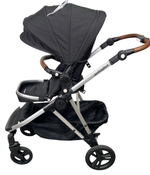 Shop Mockingbird Single to Double 2.0 Stroller, 2024, Black, Silver With Penny Leather, Watercolor Drops at GoodBuy Gear
