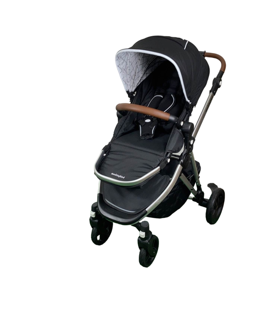 used Mockingbird Single Stroller, Silver With Penny Leather, Black, Windowpane, 2023