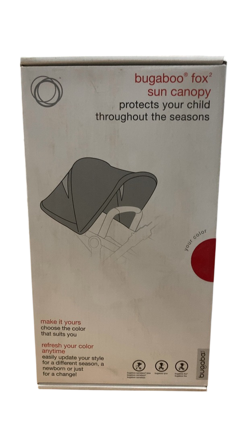 Shop Bugaboo Fox 2 Sun Canopy, Red at GoodBuy Gear