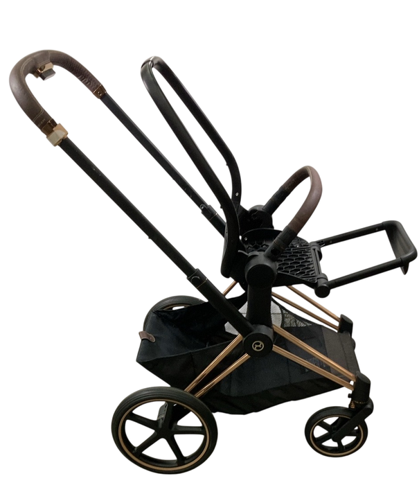 Shop Cybex PRIAM Stroller Frame And Seat, 2023, Rose Gold at GoodBuy Gear