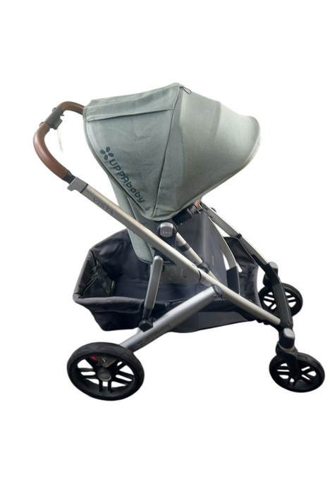 Shop UPPAbaby VISTA Stroller, 2019, Emmett (Green Melange) at GoodBuy Gear