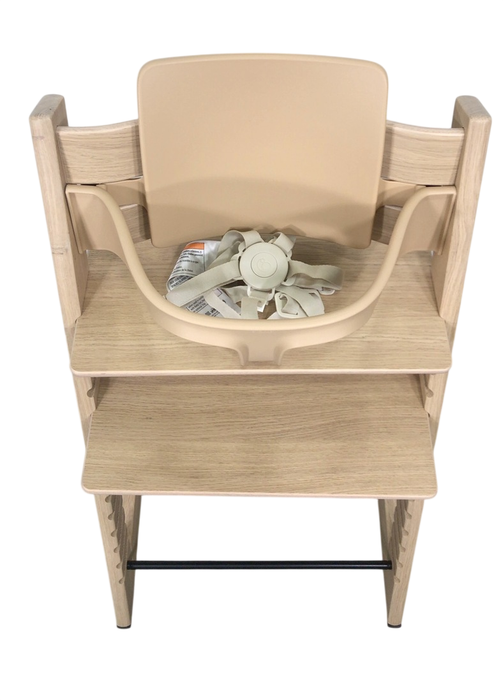 Shop Stokke Tripp Trapp High Chair With Baby Set, 2, Oak Natural at GoodBuy Gear