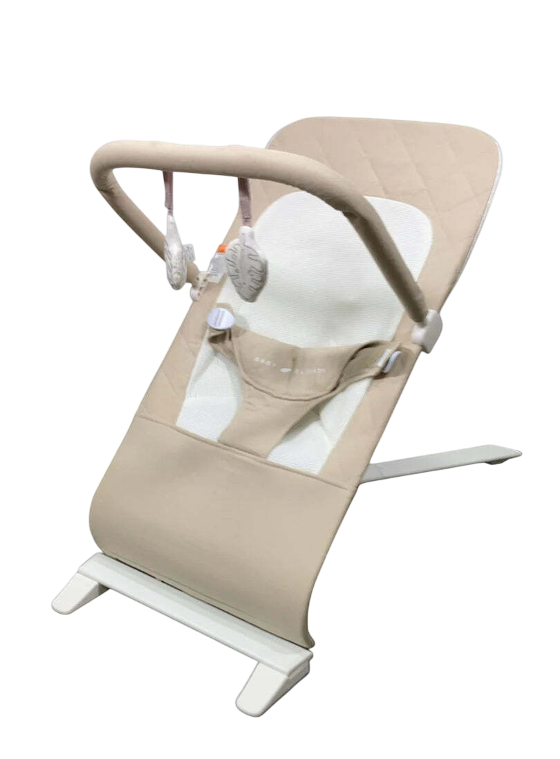 Baby Delight Alpine Deluxe Portable Bouncer, Organic Oat