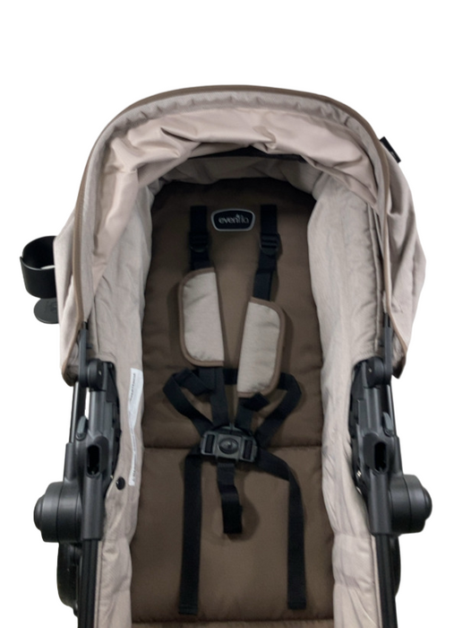 Shop Evenflo Pivot Modular Travel System Stroller, 2024, Desert Tan at GoodBuy Gear