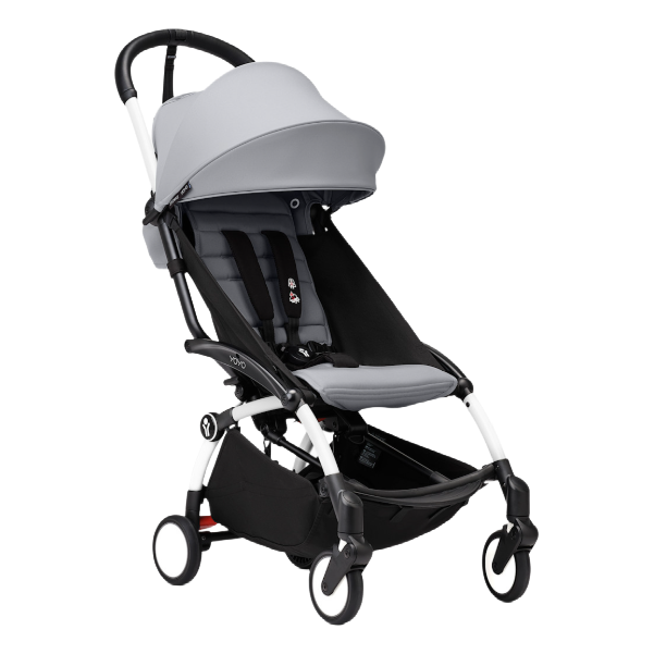 Shop Stokke YOYO3 Complete Stroller, 2025, Stone, White at GoodBuy Gear