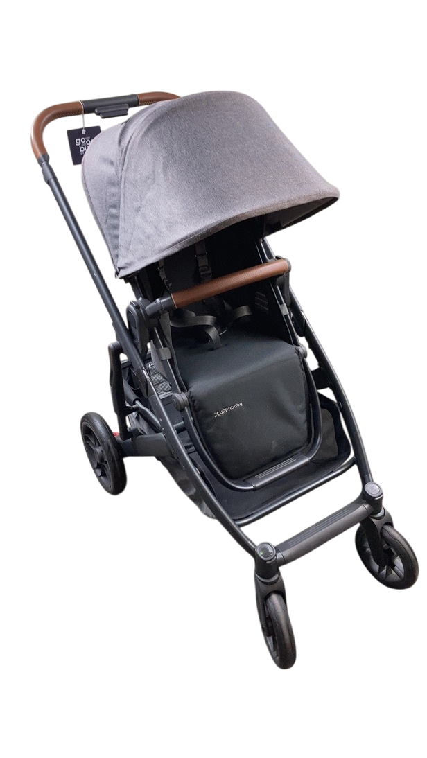 uppababy cruz charcoal UPPAbaby CRUZ V2 Stroller, 2019, Greyson (Charcoal Melange)