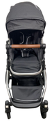 Shop Mockingbird Single to Double 2.0 Stroller, 2024, Black, Silver With Penny Leather, Windowpane at GoodBuy Gear