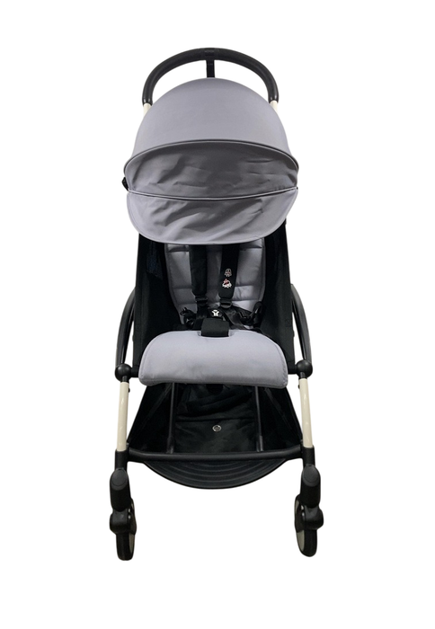 Shop Stokke YOYO3 Complete Stroller, 2024, Stone, White at GoodBuy Gear