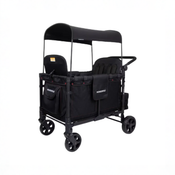 Shop Wonderfold W2 Multifunctional Double Stroller Wagon, 2025, Plus Model, Special Edition (Red Stiching) at GoodBuy Gear