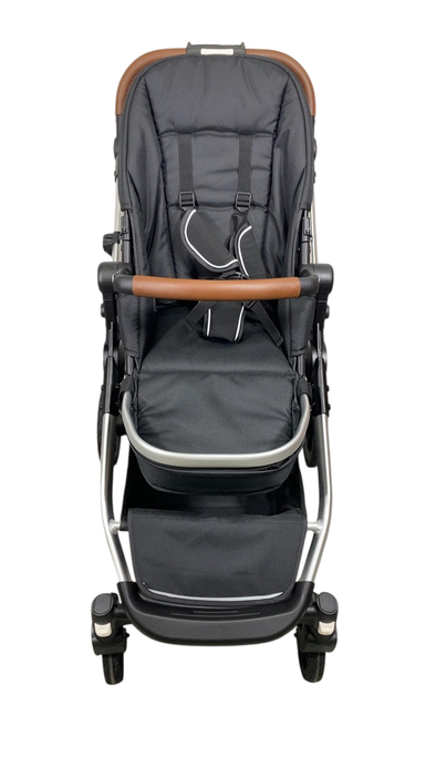 Shop Mockingbird Single to Double 2.0 Stroller, 2024, No Canopy, No Canopy, Silver With Penny Leather at GoodBuy Gear
