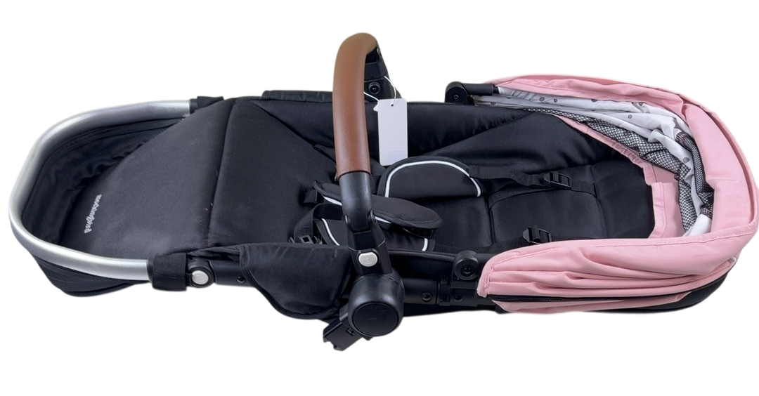 Shop Mockingbird 2nd Seat Kit 2.0, Bloom, Silver With Black Leather, Watercolor Drops at GoodBuy Gear
