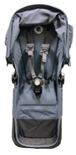Shop Bugaboo Donkey 5 Duo Extension Set, 2024, Black Frame, Stormy Blue, Stormy Blue, with Canopy at GoodBuy Gear