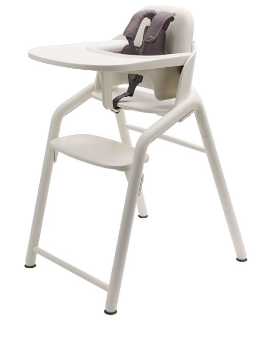 Shop Bugaboo Giraffe High Chair, w/ White Baby Set, Neutral Wood/White at GoodBuy Gear