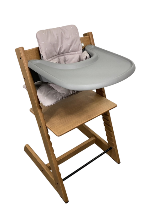 Shop Stokke Tripp Trapp Complete High Chair, 2, Icon Grey, Oak Brown at GoodBuy Gear