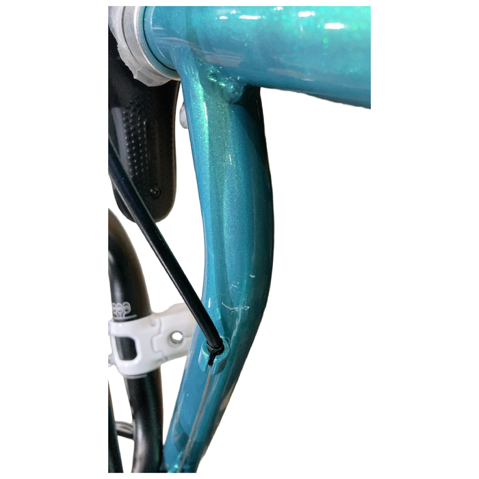 Shop Woom GO 1 Plus Balance Bike, Metalic turquoise at GoodBuy Gear