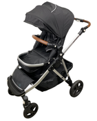 Shop Mockingbird Single to Double 2.0 Stroller, 2024, Black, Silver With Penny Leather, Watercolor Drops at GoodBuy Gear