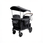 Shop Wonderfold L Stroller Wagon, 2 Seater, Black at GoodBuy Gear