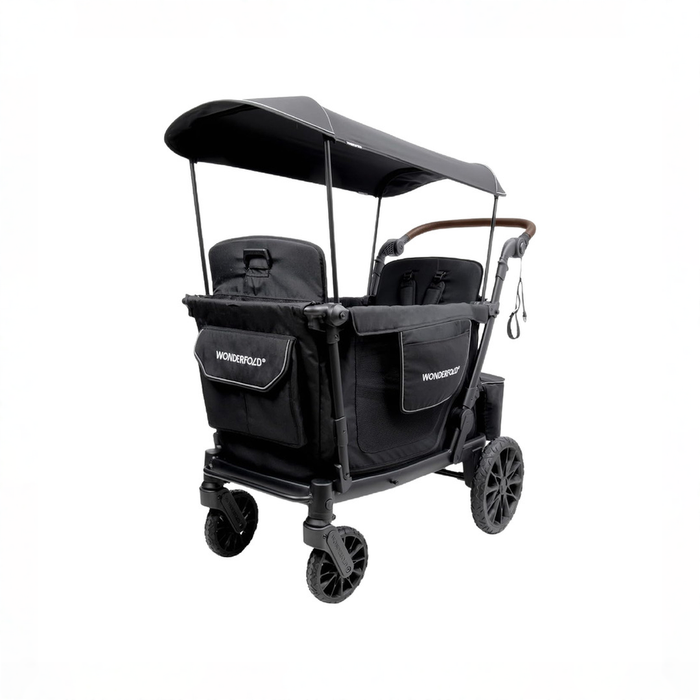 Shop Wonderfold L Stroller Wagon, 2 Seater, Black at GoodBuy Gear