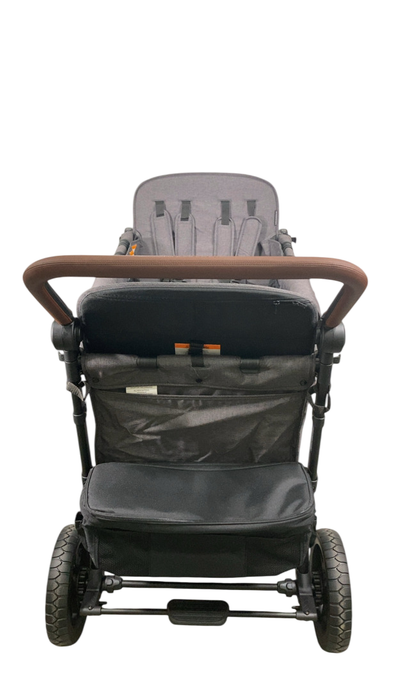 Shop Wonderfold W4 Luxe Quad Stroller Wagon, 2024, Charcoal Grey with Black Frame at GoodBuy Gear
