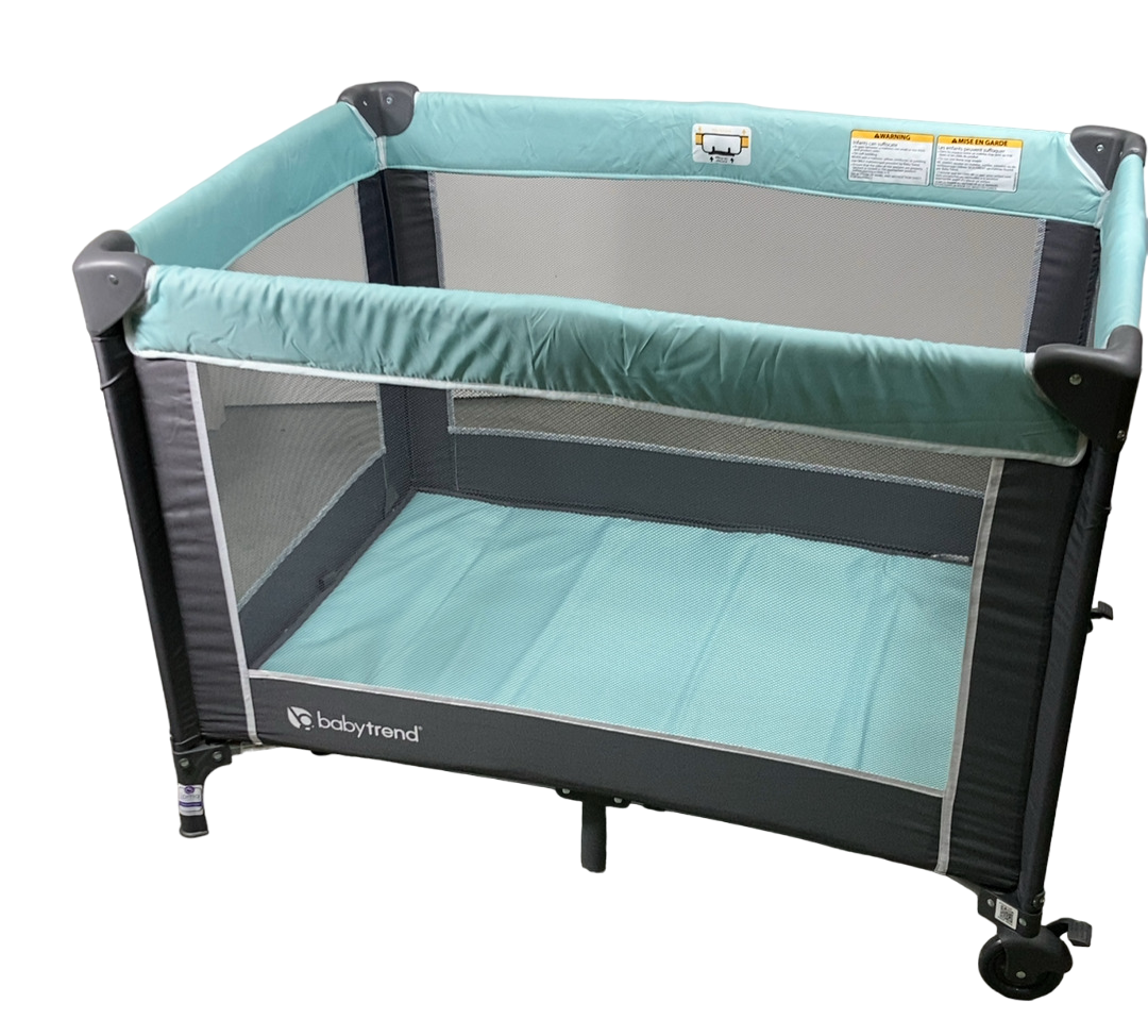 Baby Trend Portable Playard, Twinkle Blue