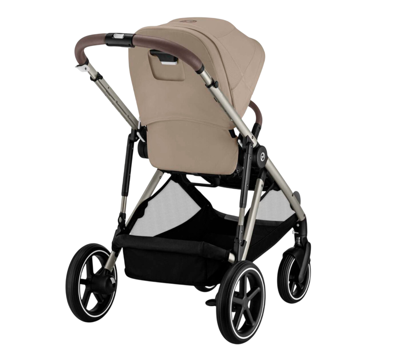 Shop Cybex Gazelle S Modular Stroller, 2025, Almond Beige, Taupe Frame at GoodBuy Gear