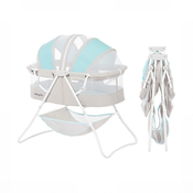 Shop Dream On Me Karley Bassinet, Blue/Grey, Original at GoodBuy Gear