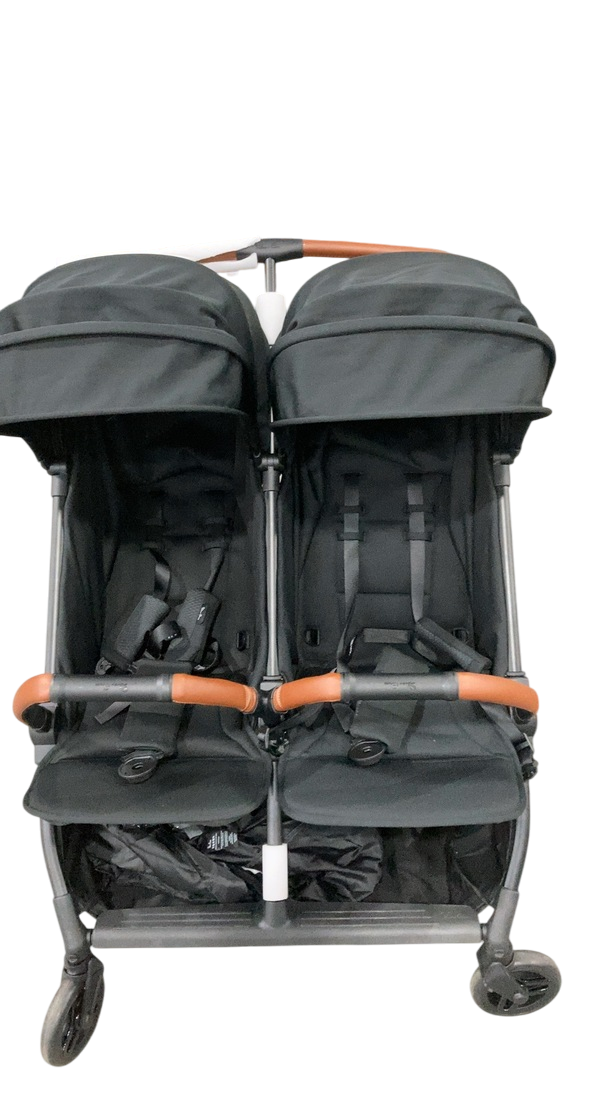 Silver Cross Jet Double Travel Stroller, 2024, Black