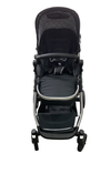 Shop Mockingbird Single to Double 2.0 Stroller, 2024, Black, Silver With Black Leather, Windowpane at GoodBuy Gear