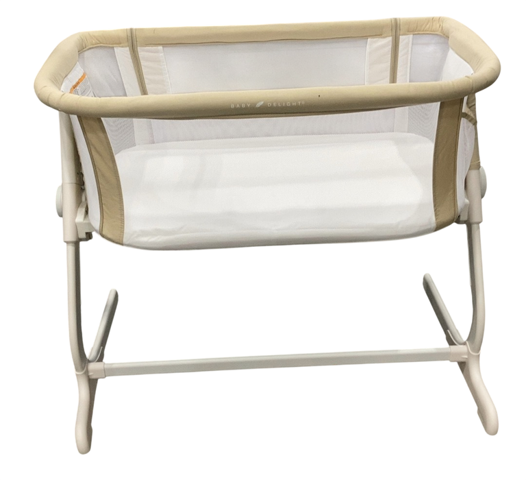 Shop Baby Delight Beside Me Dreamer Bassinet & Bedside Sleeper, Organic Oat at GoodBuy Gear