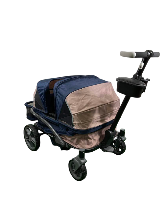 Shop Gladly Family Anthem4 Classic 4 Seater All Terrain Wagon Stroller, Sand and Sea at GoodBuy Gear