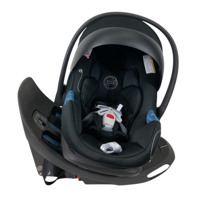 Shop Cybex Aton G Swivel Infant Car Seat And Base, Moon Black, 2024 at GoodBuy Gear