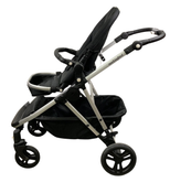 Shop Mockingbird Single to Double 2.0 Stroller, 2024, No Canopy, No Canopy, Silver With Black Leather at GoodBuy Gear