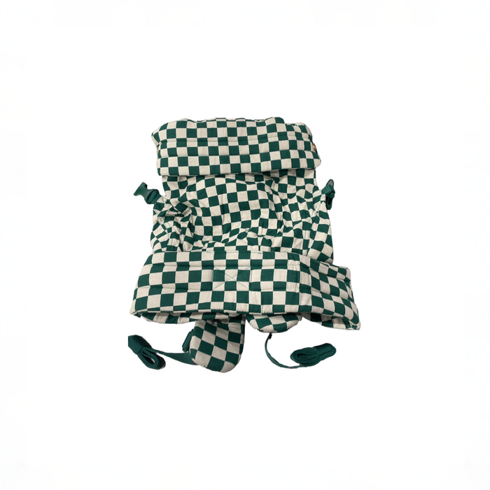 Shop Mabē The Monarch Carrier, Evergreen Check at GoodBuy Gear