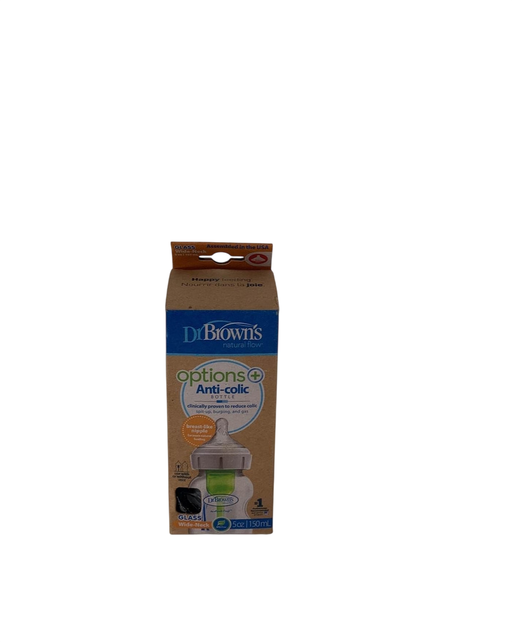 Shop Dr. Brown's Options+ Anti-Colic Wide Neck Glass Bottle, 5 oz/150 ml at GoodBuy Gear