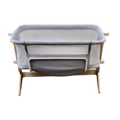 Shop Newton Bassinet And Bedside Sleeper, Grey/Birch at GoodBuy Gear
